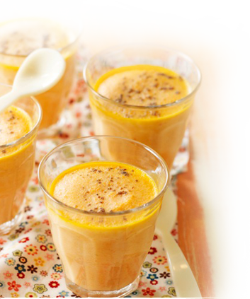Flan de carottes au cumin